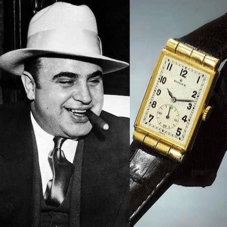 mafia rolex|Watches Worn by Famous Criminals (Al Capone, Escobar.